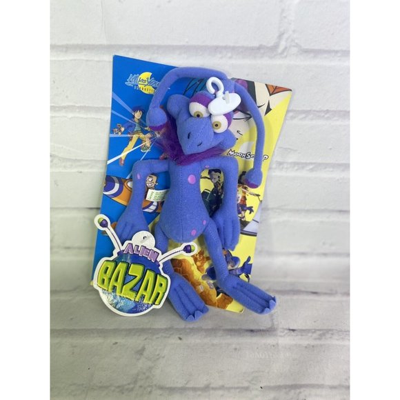 Taffy Entertainment Toys Pet Alien Bazar Cartoon Swanky Blue Purple